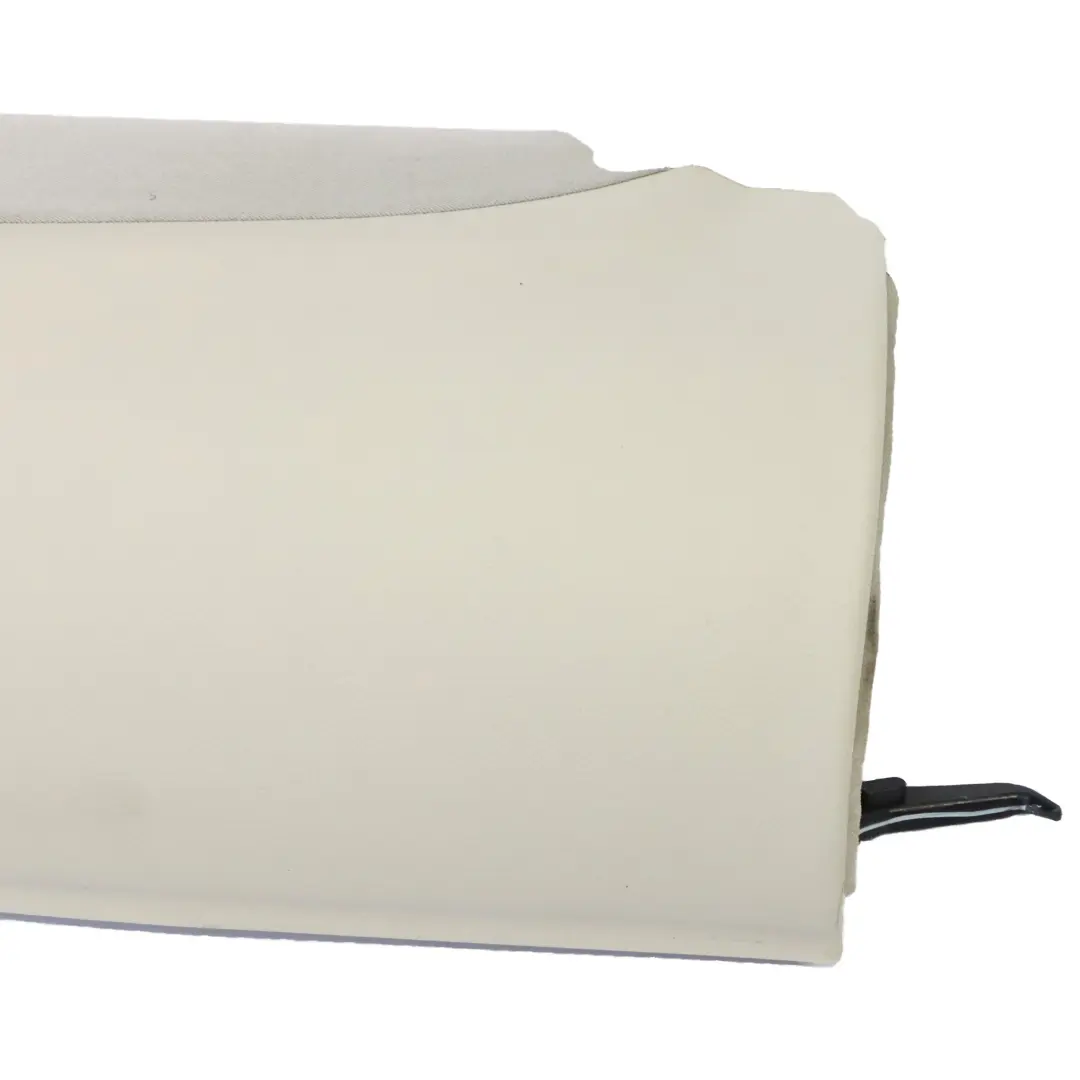 BMW G30 Embellecedor Lateral Panel Trasero Derecho Asiento Cuero Blanco - SKU 7456290 - Número de pieza 7456290