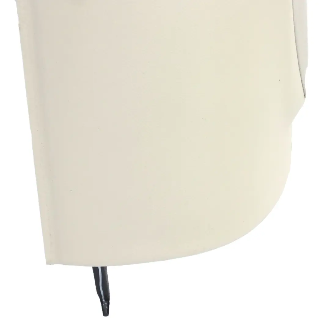 Embellecedor Lateral Panel Trasero Derecho Asiento Cuero Blanco para BMW G30 con número de pieza 7456290 BMW G30 Embellecedor Lateral Panel Trasero Derecho Asiento Cuero Blanco - SKU 7456290 - Número de pieza 7456290