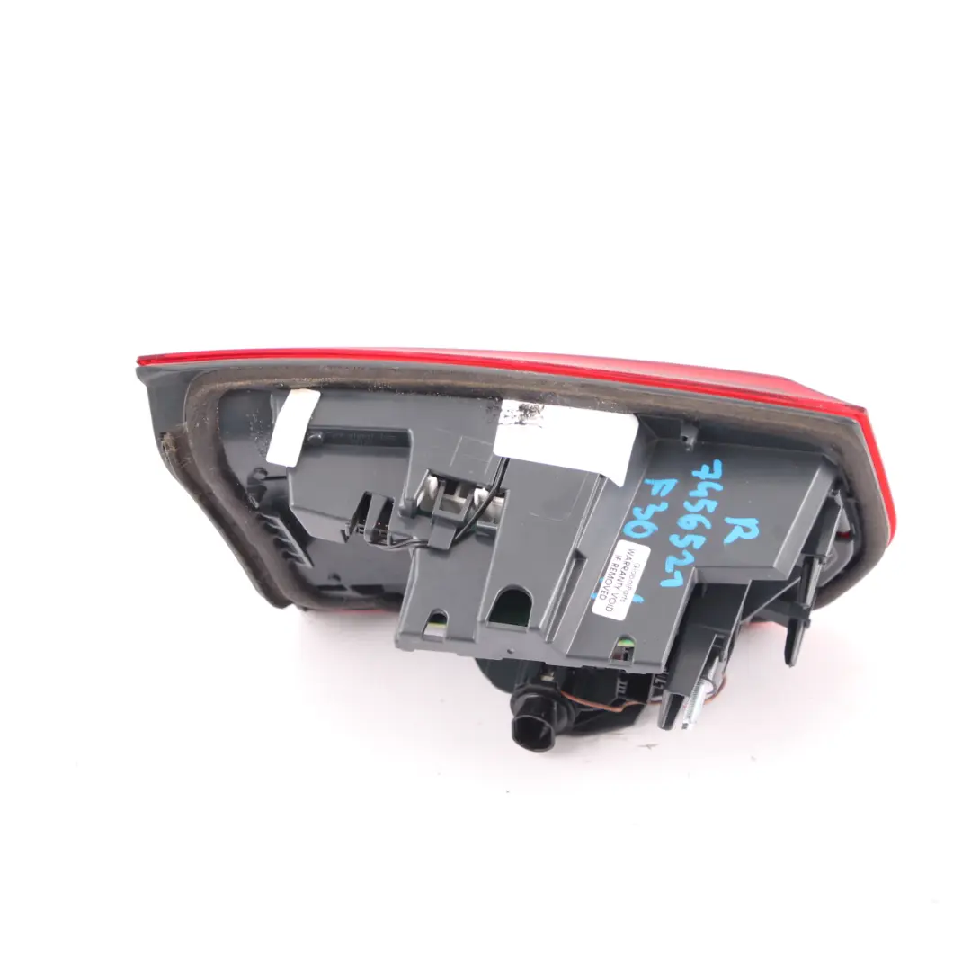  Lampada Posteriore BMW F30 F80 M3 LCI LED Portellone Destra Linea Nera - SKU 7456522 - Numero di parte 7456522