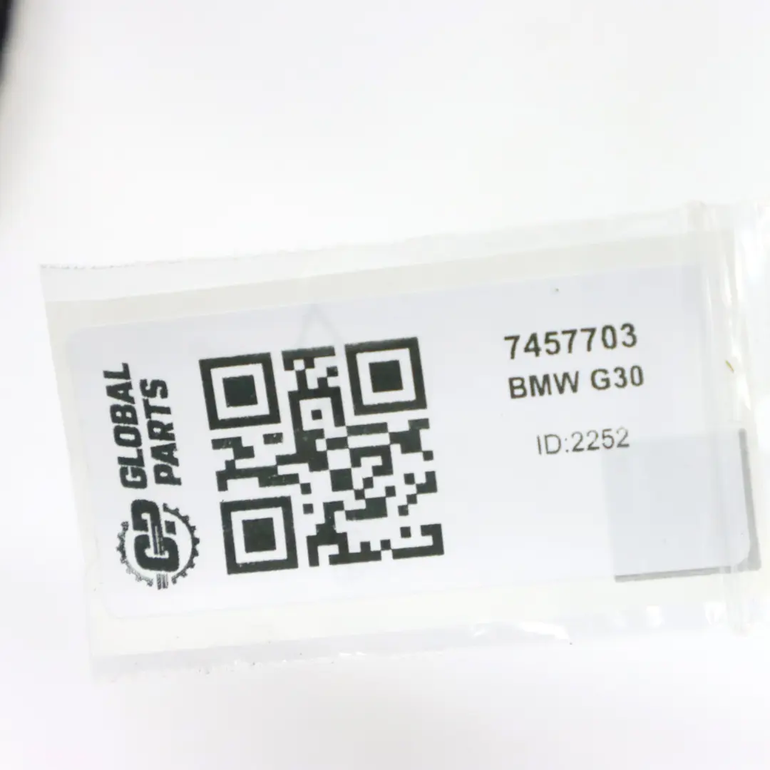 Dossier de siège BMW G30 G31 Avant Gauche Chauffant Housse Cuir Ivoire Blanc - SKU 7457703 - Numéro de pièce 7457703