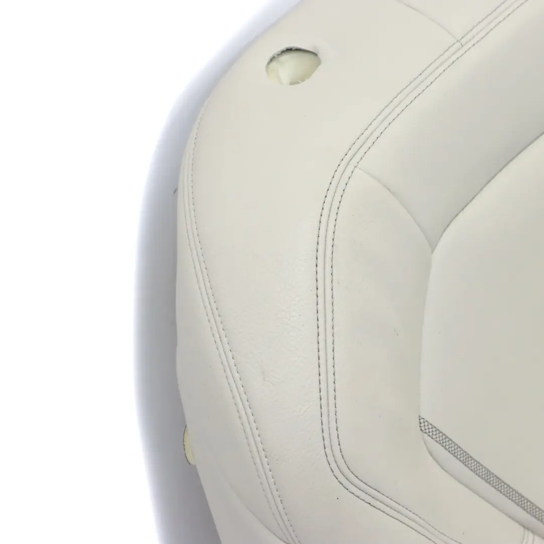  Dossier de siège BMW G30 G31 Avant Gauche Chauffant Housse Cuir Ivoire Blanc - SKU 7457703 - Numéro de pièce 7457703