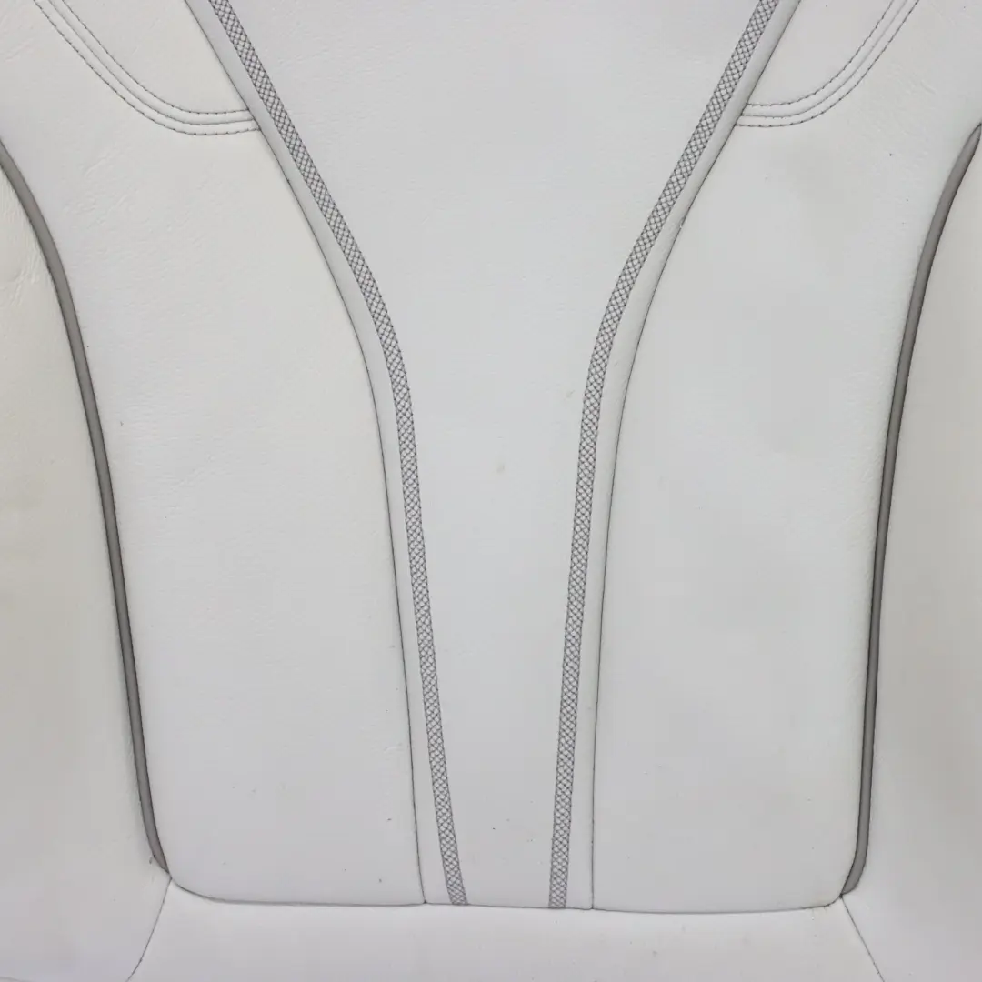  Sitzlehne BMW G30 G31 Vorne Links Beheizter Bezug Elfenbein Weiß Leder - SKU 7457703 - Teilenummer 7457703