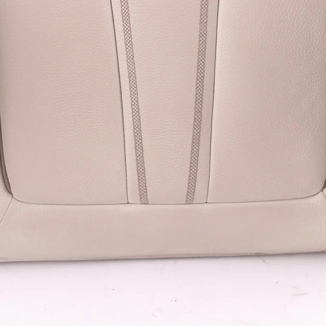 Seat Backrest BMW G30 G31 Front Right O/S Heated Cover Leather Ivory White - SKU 7457704-1 - Part number 7457704