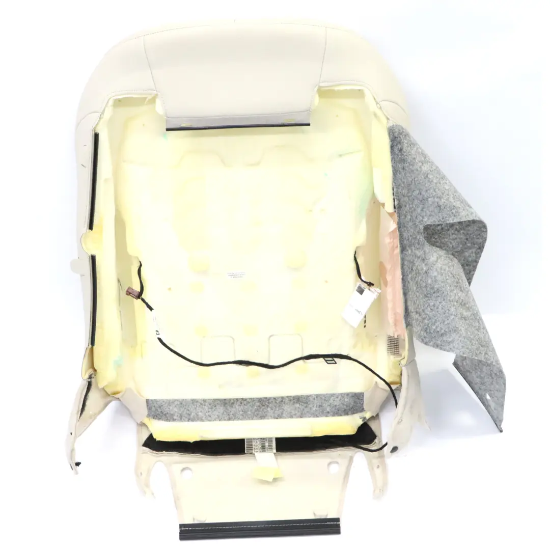  Respaldo Asiento BMW G30 G31 Delantero Derecho Funda Calefactable Cuero Blanco - SKU 7457704 - Número de pieza 7457704