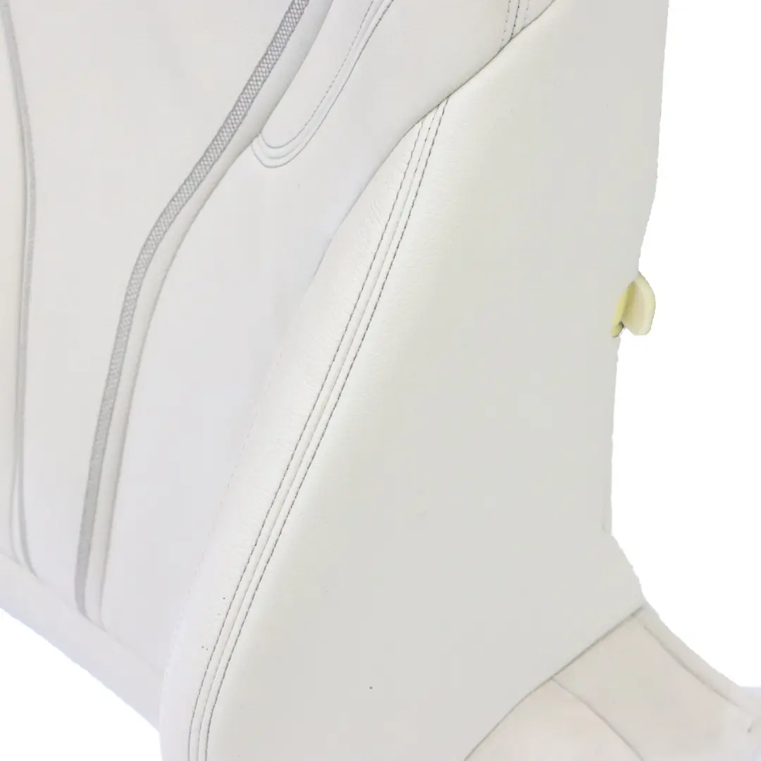Backrest BMW G30 G31 Front Right O/S Heated Cover Ivory White Leather to Seat with Part number 7457704 Seat Backrest BMW G30 G31 Front Right O/S Heated Cover Ivory White Leather - SKU 7457704 - Part number 7457704