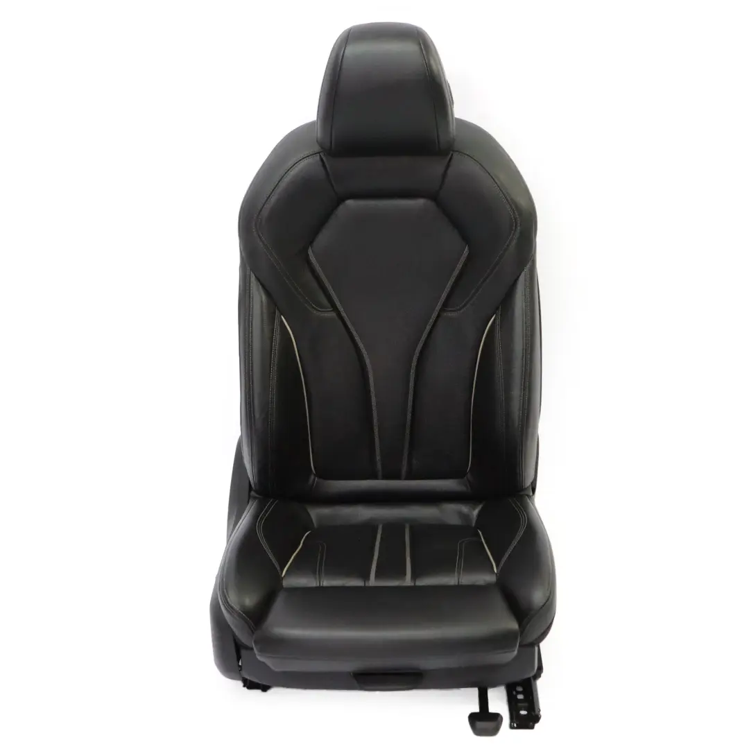 BMW G30 G31 Asiento Delantero Derecho Sport Cuero Negro Dakota Eléctrico - SKU 7457708-3 - Número de pieza 7457708