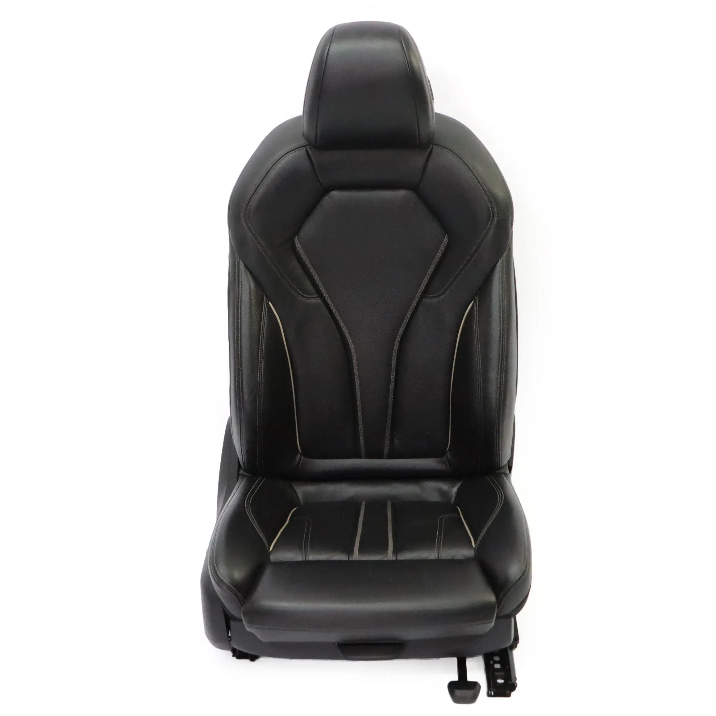 BMW G30 G31 Asiento Delantero Derecho Sport Cuero Negro Dakota Eléctrico