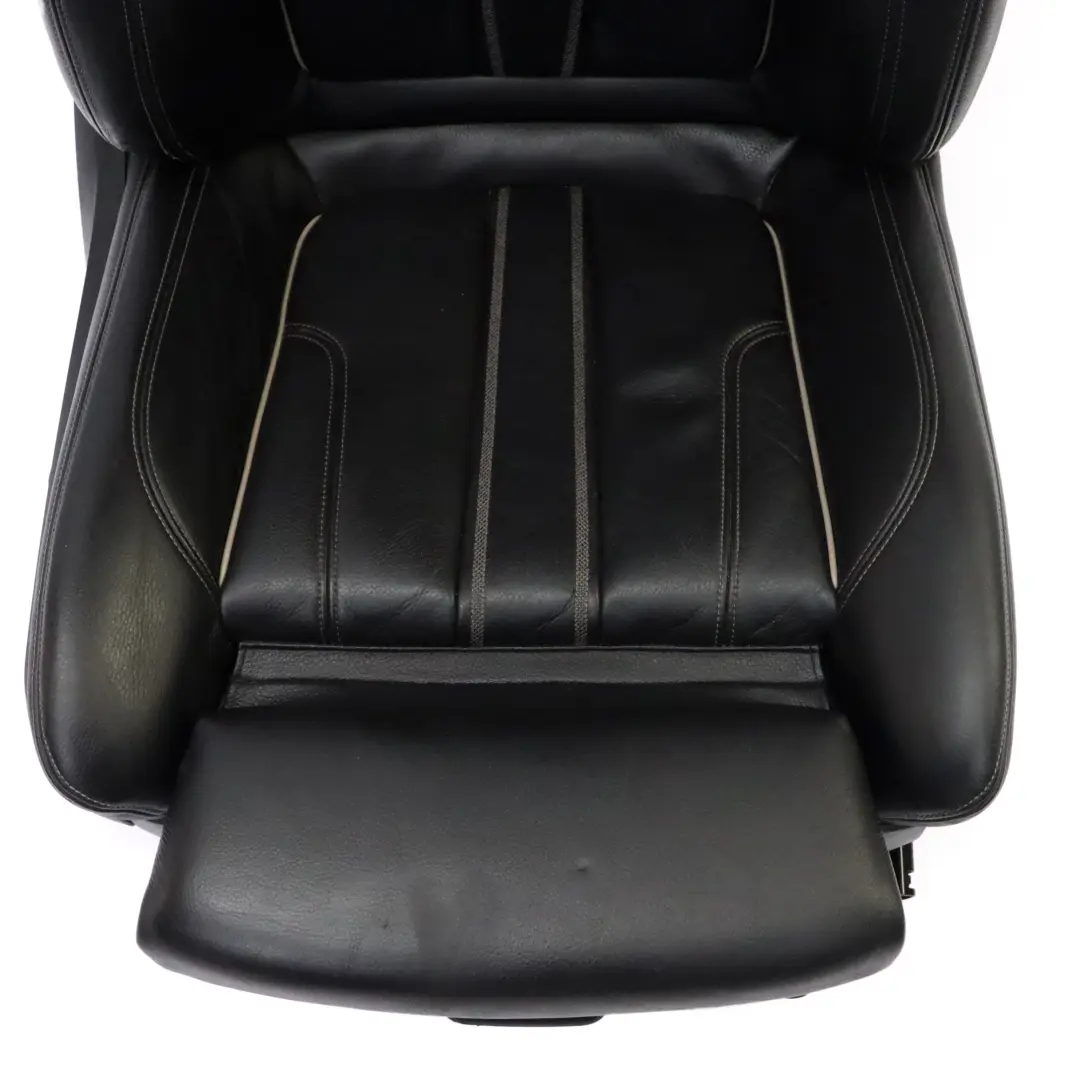 BMW G30 G31 Siège sport avant droit Intérieur cuir Dakota Noir électrique - SKU 7457708-3 - Numéro de pièce 7457708