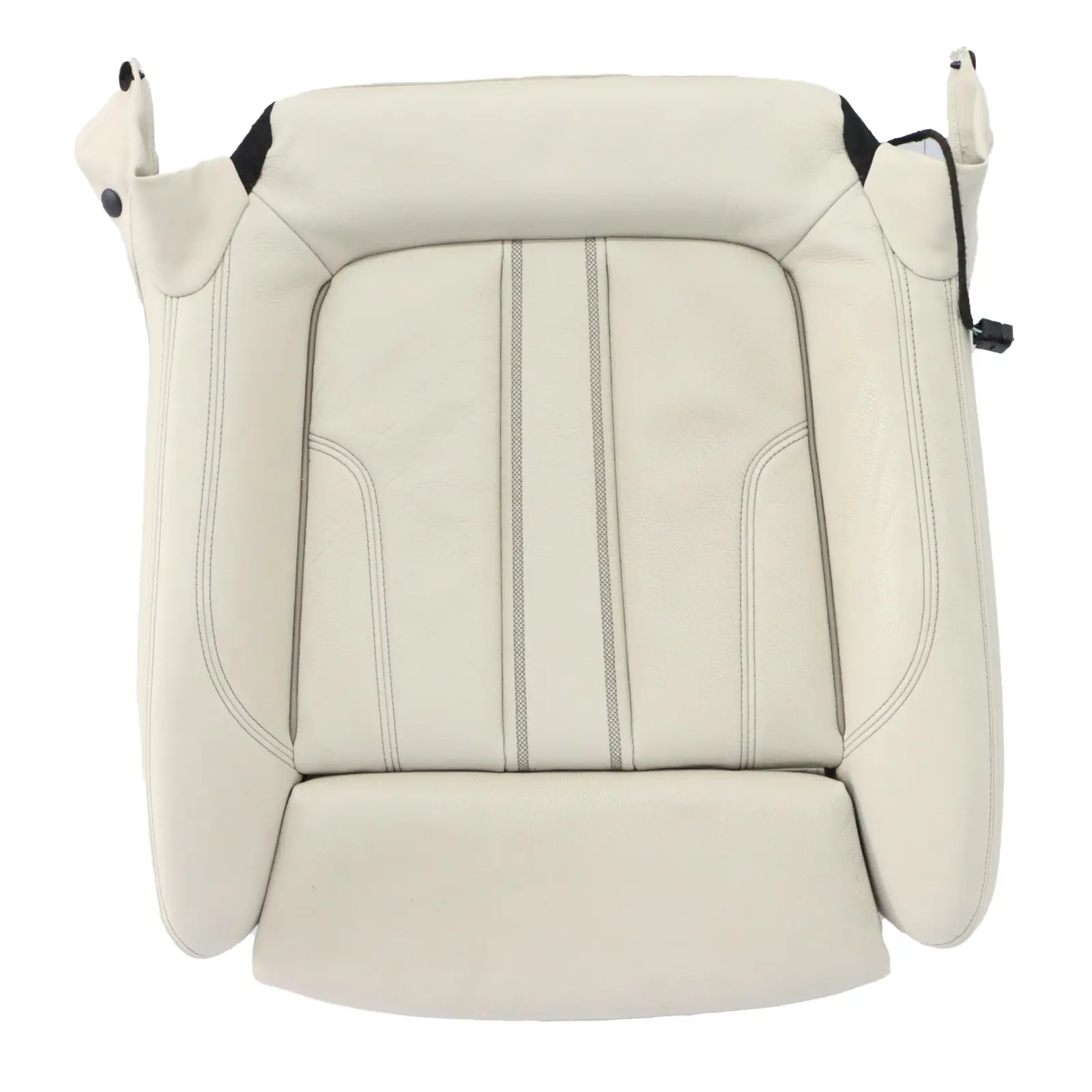 Housse de siège avant BMW G30 G31 Housse de siège sport chauffante Cuir Blanc