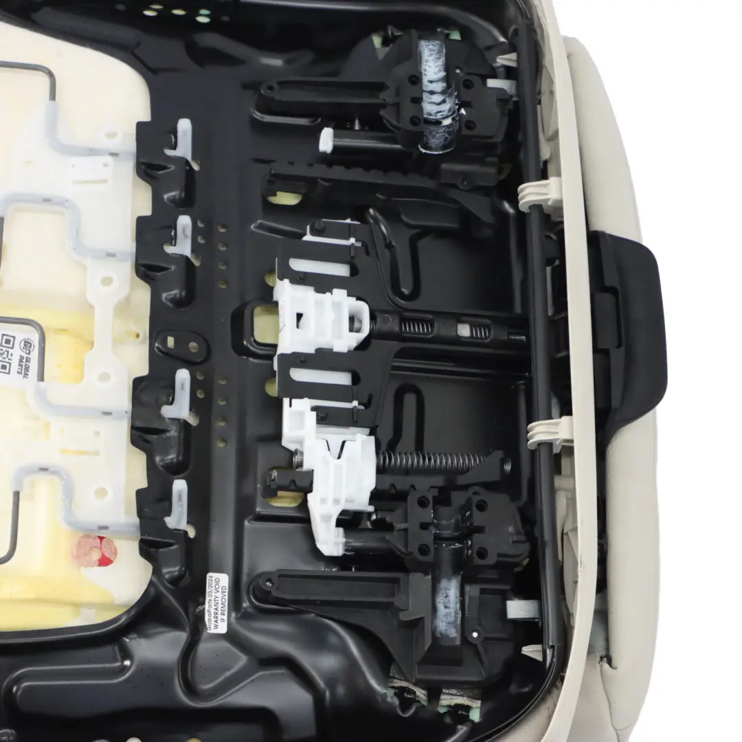 Funda Asiento Delantero BMW G30 Calefactable Funda Asiento Cuero Marfil Blanco - SKU 7457722 - Número de pieza 7457722