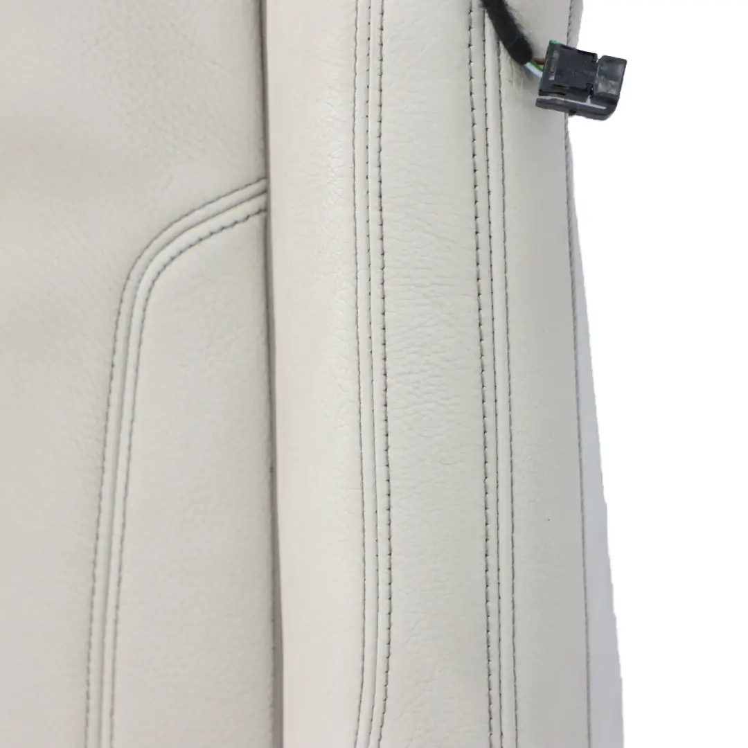 Front Seat Cover BMW G30 G31 Heated Sport Seat Trim Cover Leather Ivory White to with Part number 7457722 Front Seat Cover BMW G30 G31 Heated Sport Seat Trim Cover Leather Ivory White - SKU 7457722 - Part number 7457722