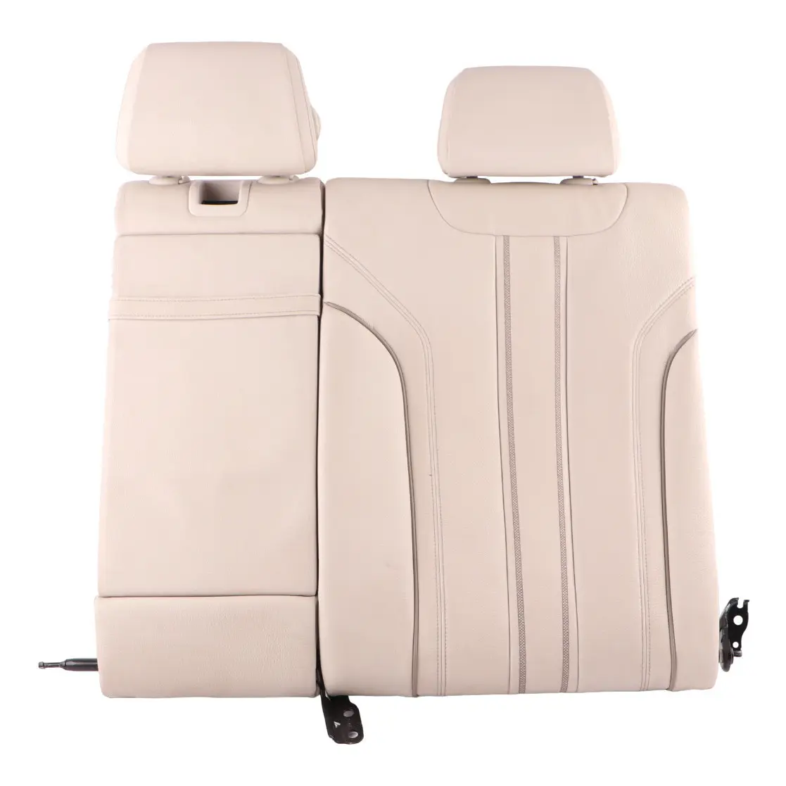 BMW G30 Ülés Háttámla Hátsó Bal Borítás Bőr Dakota Ivory Fehér