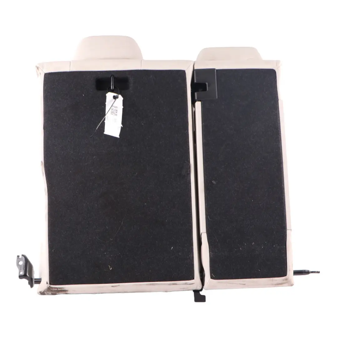 Backrest Rear Left N/S Back Cover Leather Dakota Ivory White to BMW G30 Seat with Part number 7457767 BMW G30 Seat Backrest Rear Left N/S Back Cover Leather Dakota Ivory White - SKU 7457767 - Part number 7457767