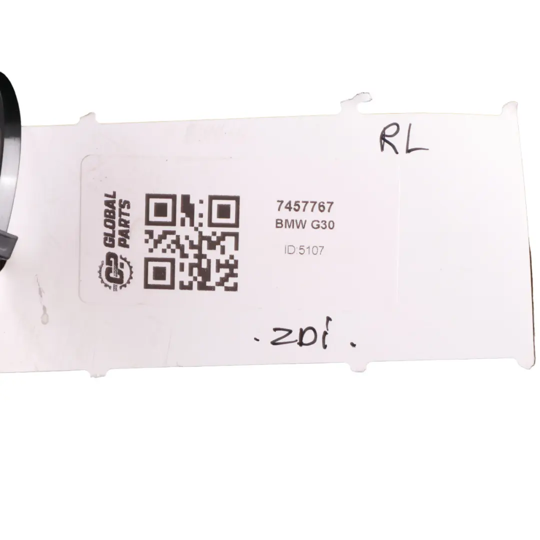 Backrest Rear Left N/S Back Cover Leather Dakota Ivory White to BMW G30 Seat with Part number 7457767 BMW G30 Seat Backrest Rear Left N/S Back Cover Leather Dakota Ivory White - SKU 7457767 - Part number 7457767