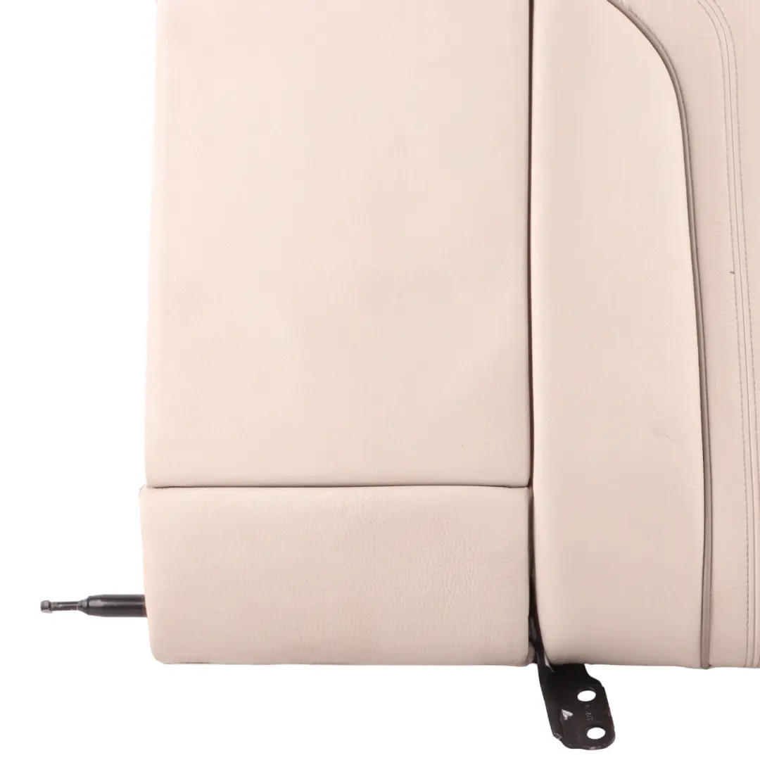 Backrest Rear Left N/S Back Cover Leather Dakota Ivory White to BMW G30 Seat with Part number 7457767 BMW G30 Seat Backrest Rear Left N/S Back Cover Leather Dakota Ivory White - SKU 7457767 - Part number 7457767