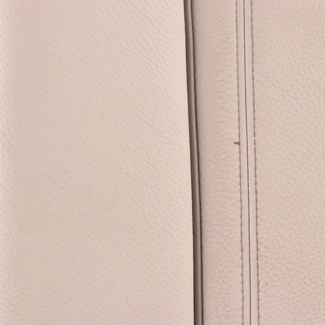 Backrest Rear Left N/S Back Cover Leather Dakota Ivory White to BMW G30 Seat with Part number 7457767 BMW G30 Seat Backrest Rear Left N/S Back Cover Leather Dakota Ivory White - SKU 7457767 - Part number 7457767