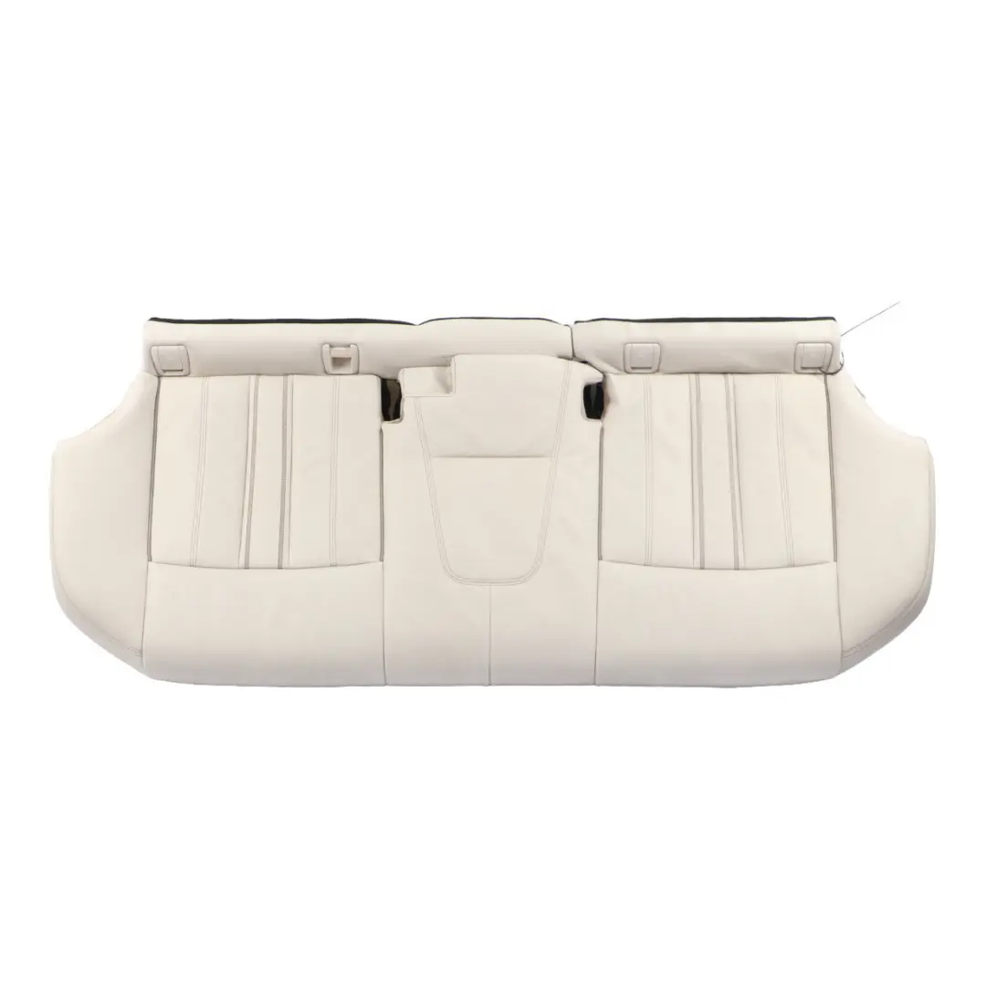 BMW G30 Saloon Rear Seat Bench Cover Trim Elfenbeinweiss Ivory White Leather - SKU 7457776 - Part number 7457776