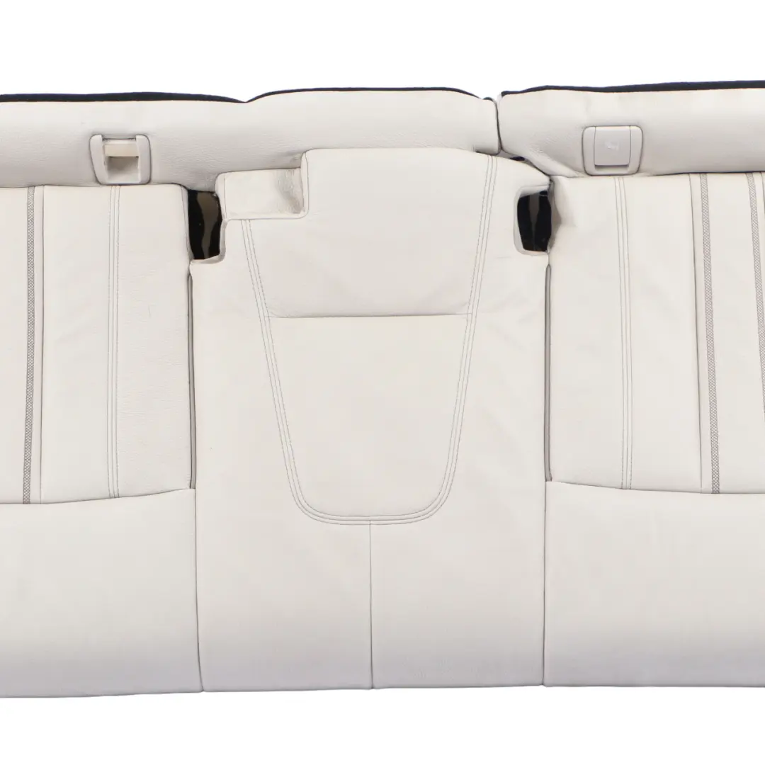 Bench Cover Trim Elfenbeinweiss Ivory White Leather to BMW G30 Saloon Rear Seat with Part number 7457776 BMW G30 Saloon Rear Seat Bench Cover Trim Elfenbeinweiss Ivory White Leather - SKU 7457776 - Part number 7457776