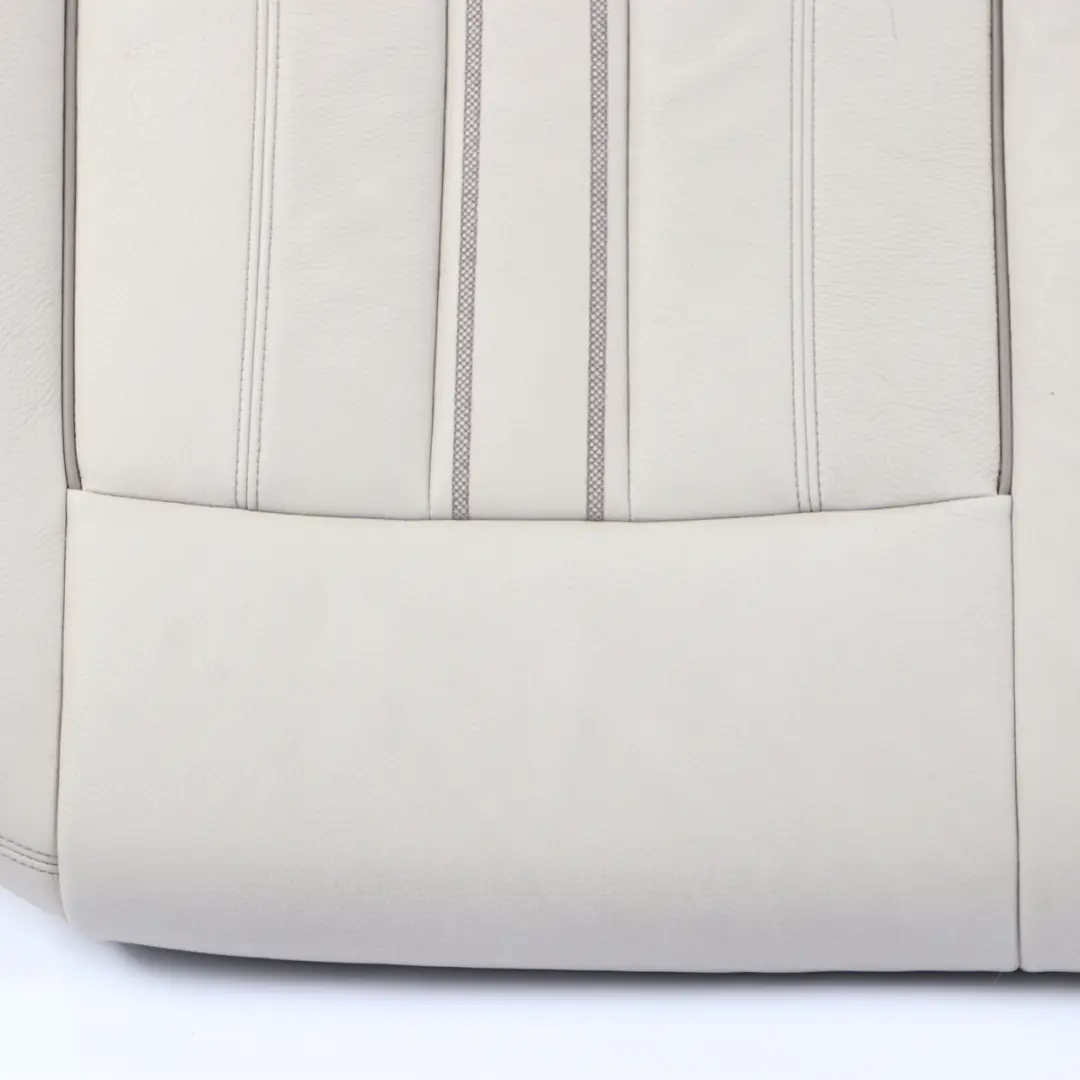 Bench Cover Trim Elfenbeinweiss Ivory White Leather to BMW G30 Saloon Rear Seat with Part number 7457776 BMW G30 Saloon Rear Seat Bench Cover Trim Elfenbeinweiss Ivory White Leather - SKU 7457776 - Part number 7457776