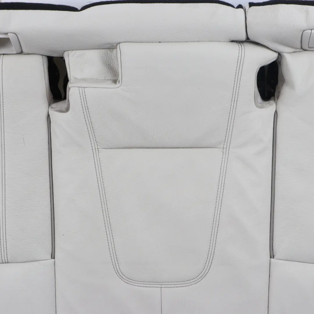 Bench Cover Trim Elfenbeinweiss Ivory White Leather to BMW G30 Saloon Rear Seat with Part number 7457776 BMW G30 Saloon Rear Seat Bench Cover Trim Elfenbeinweiss Ivory White Leather - SKU 7457776 - Part number 7457776