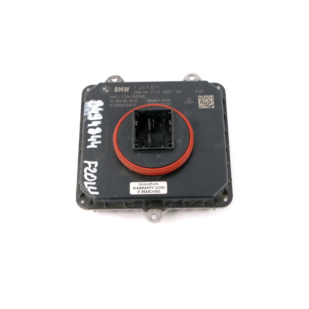 Headlight Control Unit Module FLE2 BMW 1 3 Series F20 F21 F30 LCI - SKU 7457871 - Part number 7457871