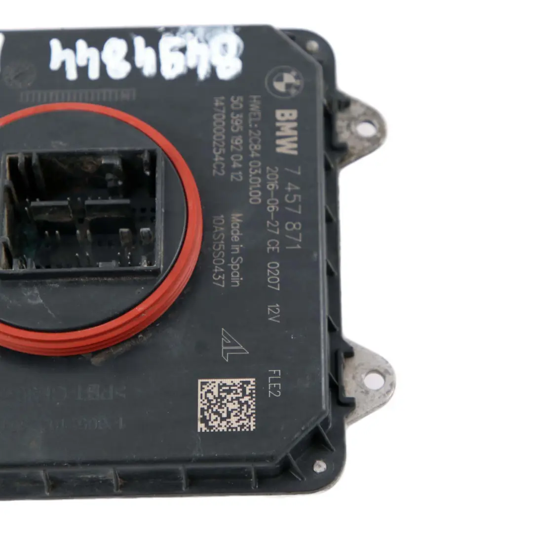 BMW Serie 1 3 F20 F21 F30 LCI Unidad Control Faros Módulo FLE2 - SKU 7457871 - Número de pieza 7457871