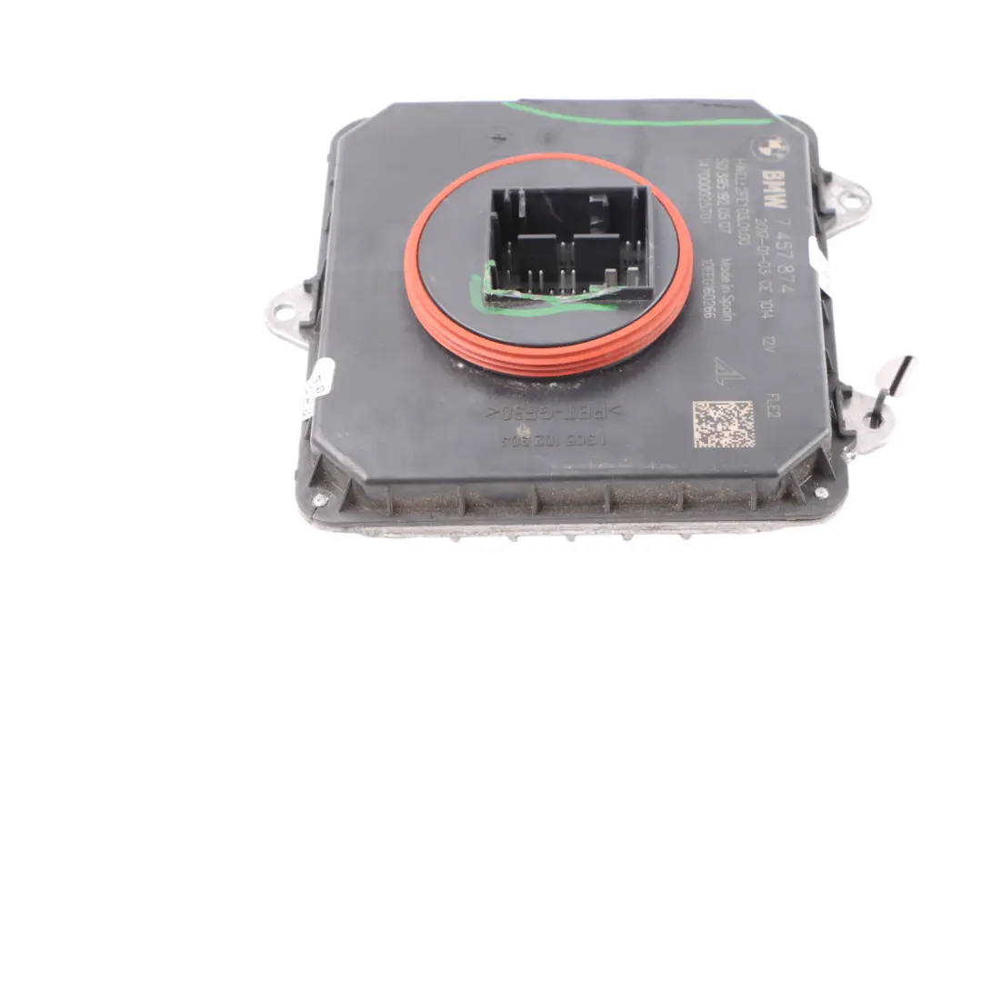 Headlight Module BMW F30 F32 F82 M4 LED Level Ballast Control Unit to with Part number 7457874 Headlight Module BMW F30 F32 F82 M4 LED Level Ballast Control Unit - SKU 7457874-1 - Part number 7457874