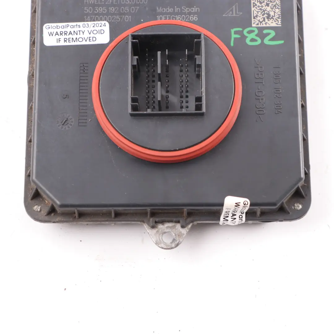 Headlight Module BMW F30 F32 F82 M4 LED Level Ballast Control Unit to with Part number 7457874 Headlight Module BMW F30 F32 F82 M4 LED Level Ballast Control Unit - SKU 7457874 - Part number 7457874