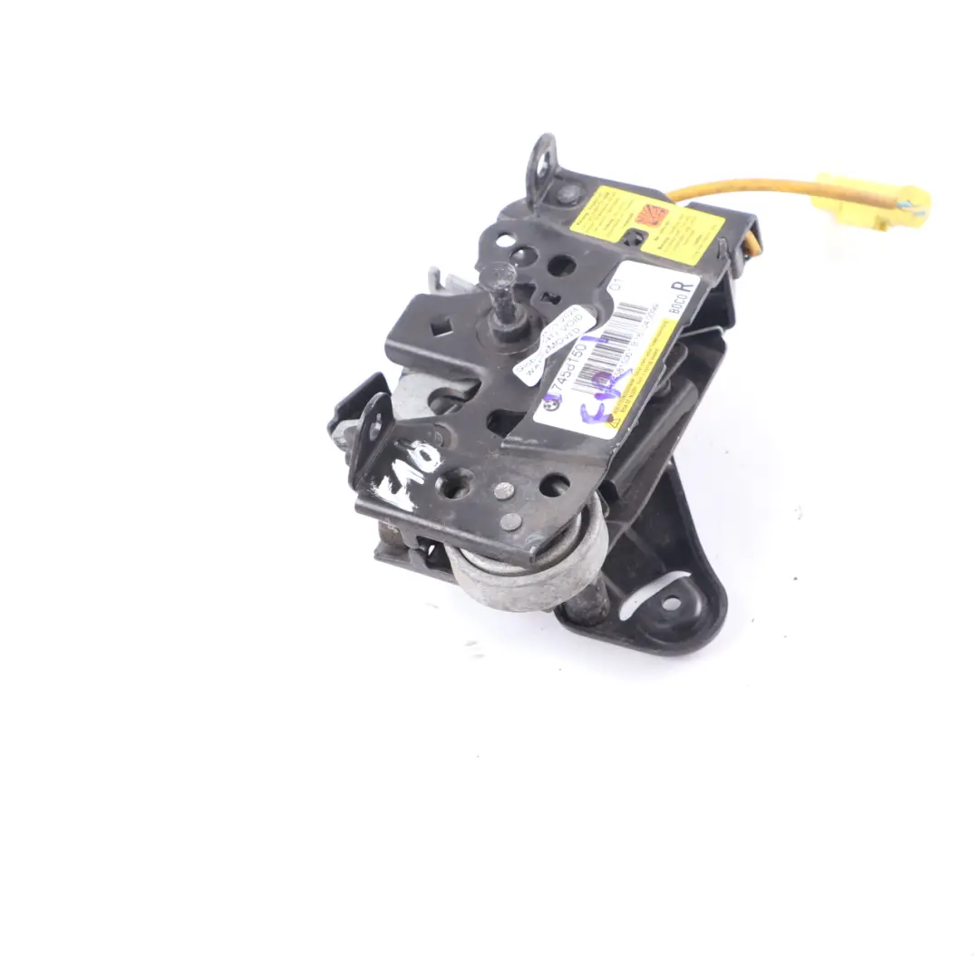 BMW F10 Motor Hauben Verriegelung Rechts Aktiver Fußgängerschutz - SKU 7458150 - Teilenummer 7458150