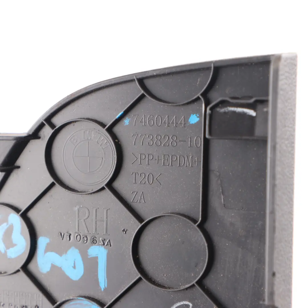  Trim bagagliaio BMW X3 G01 Coperchio pannello interno copertura destra - SKU 7460444 - Numero di parte 7484144