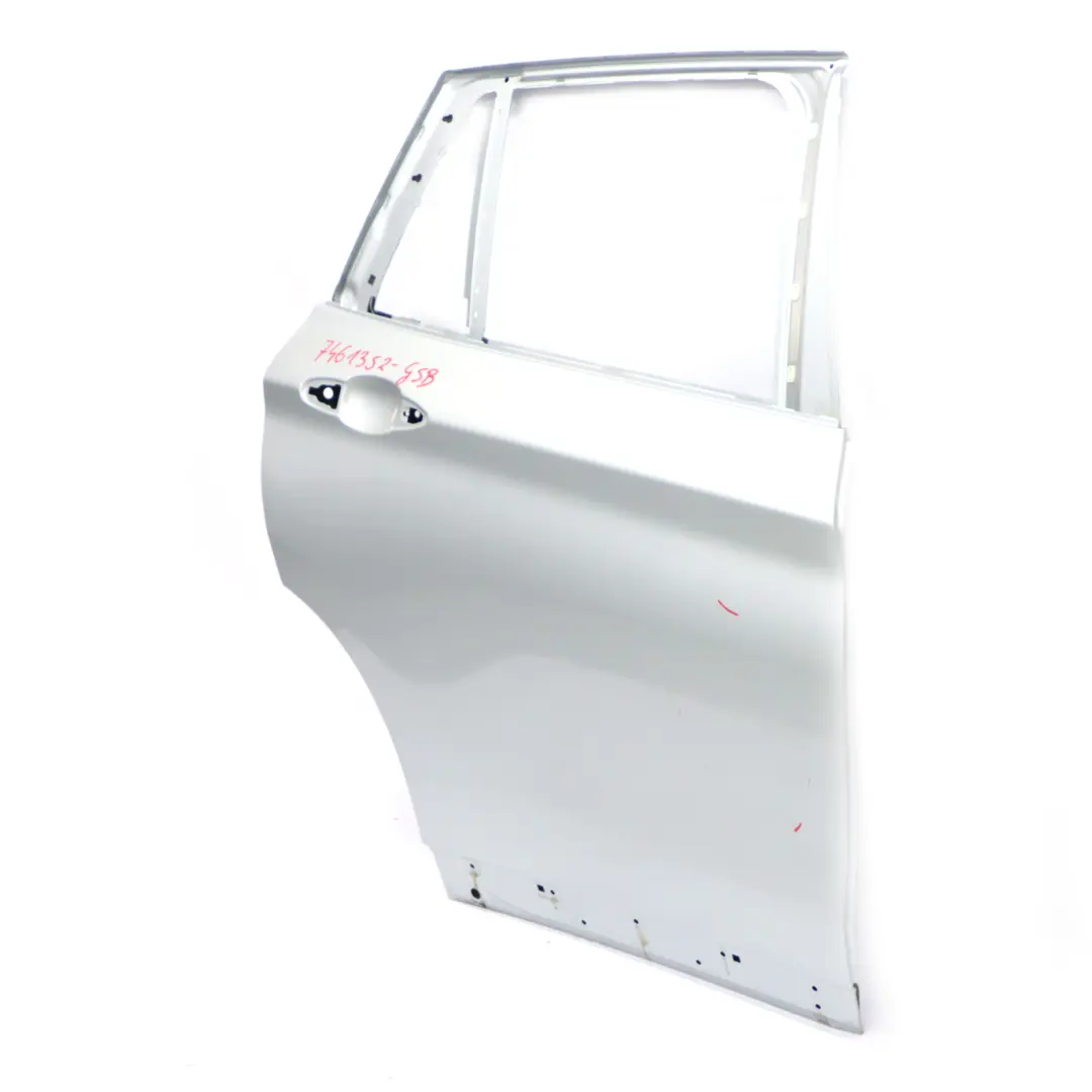 Porta posteriore destra Glacier Silber Silver Metallic - A83 per BMW X1 F48 con numero di parte 7461352 BMW X1 F48 Porta posteriore destra Glacier Silber Silver Metallic - A83 - SKU 7461352-GSB - Numero di parte 7461352