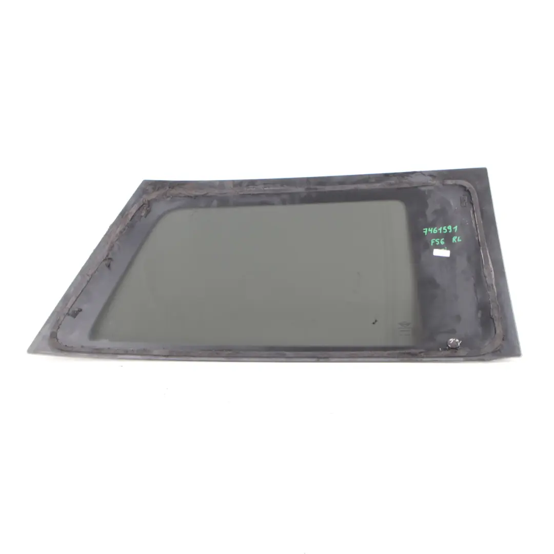 Mini F56 Rear Quarter Side Window Glass SSG Black Left N/S - SKU 7461591 - Part number 7461591