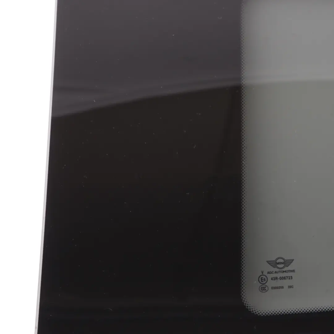 Mini F56 Rear Quarter Side Window Glass SSG Black Left N/S - SKU 7461591 - Part number 7461591