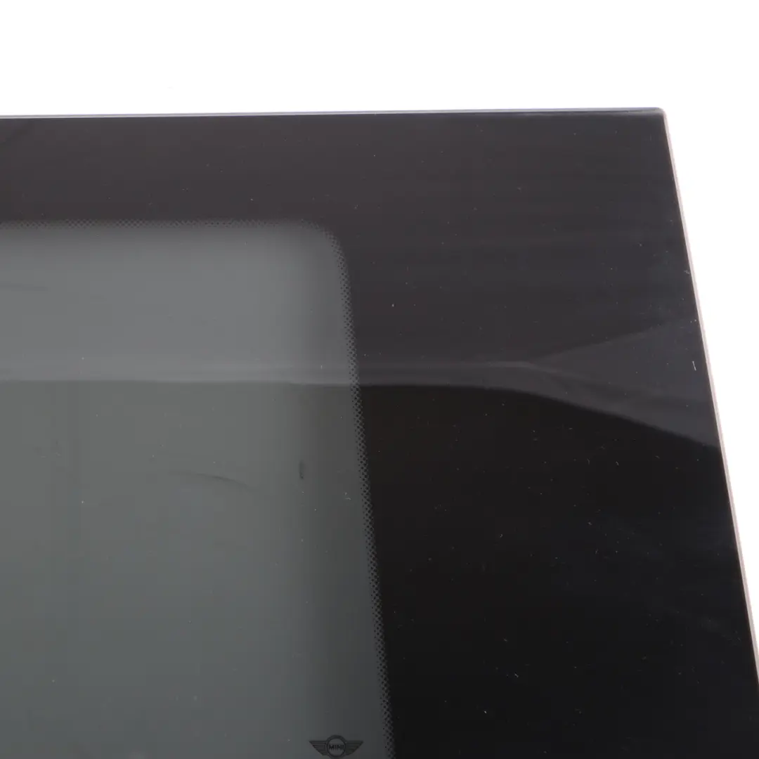 Mini Cooper One F56 Quarter Side Window Glass Rear Right O/S SSG Black - SKU 7461592 - Part number 7461592