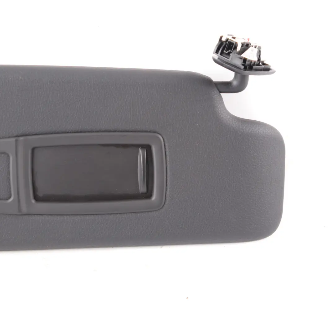 Sun Visor Mirror Right O/S Panel Trim Black Leather Sunvisor to BMW X1 F48 with Part number 7461722 BMW X1 F48 Sun Visor Mirror Right O/S Panel Trim Black Leather Sunvisor - SKU 7461722 - Part number 7461722