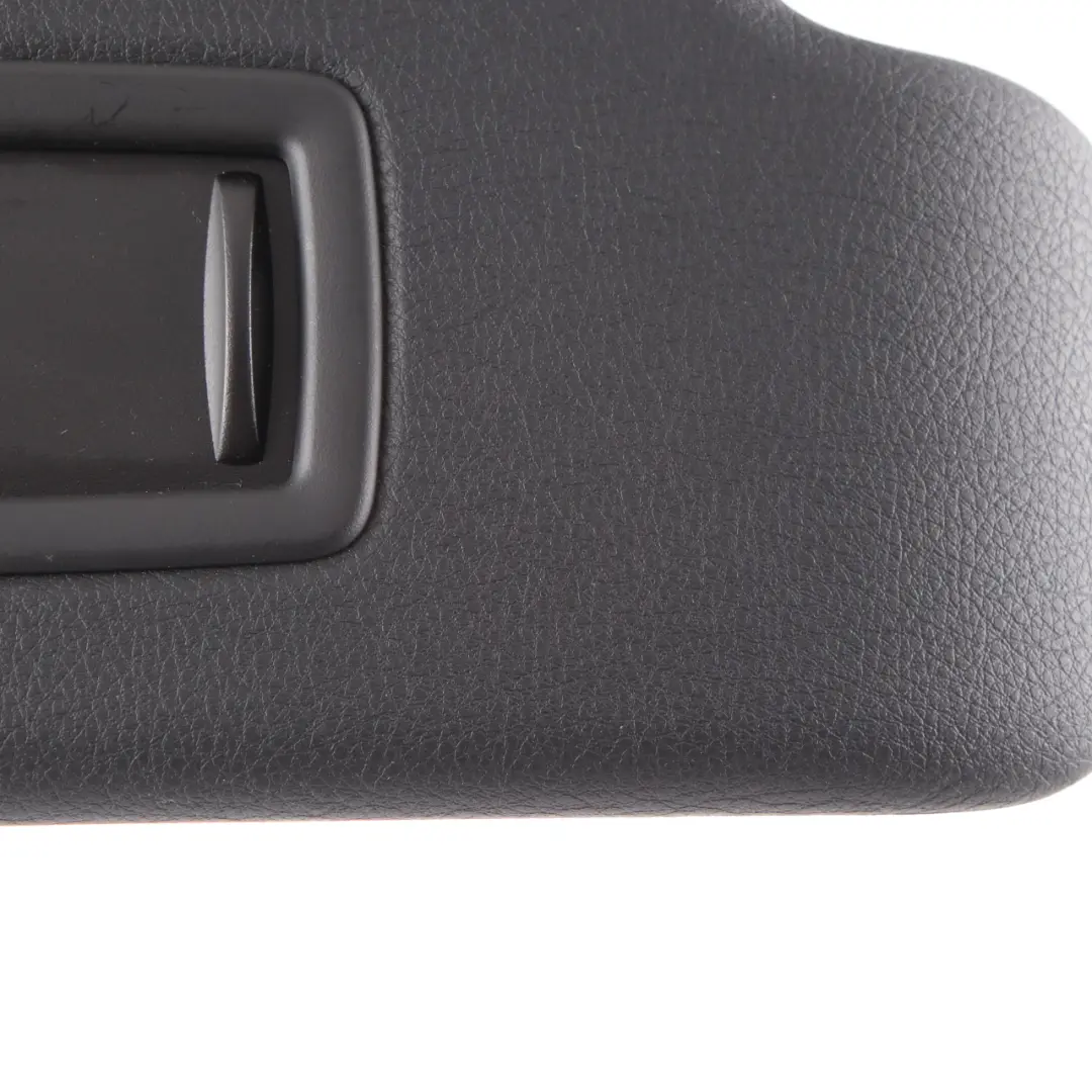 Sun Visor Mirror Right O/S Panel Trim Black Leather Sunvisor to BMW X1 F48 with Part number 7461722 BMW X1 F48 Sun Visor Mirror Right O/S Panel Trim Black Leather Sunvisor - SKU 7461722 - Part number 7461722