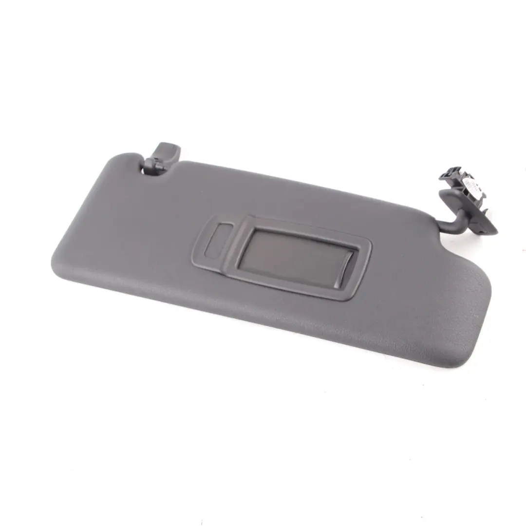 BMW X1 F48 Sun Visor Mirror Right O/S Panel Trim Black Leather Sunvisor - SKU 7461722 - Part number 7461722