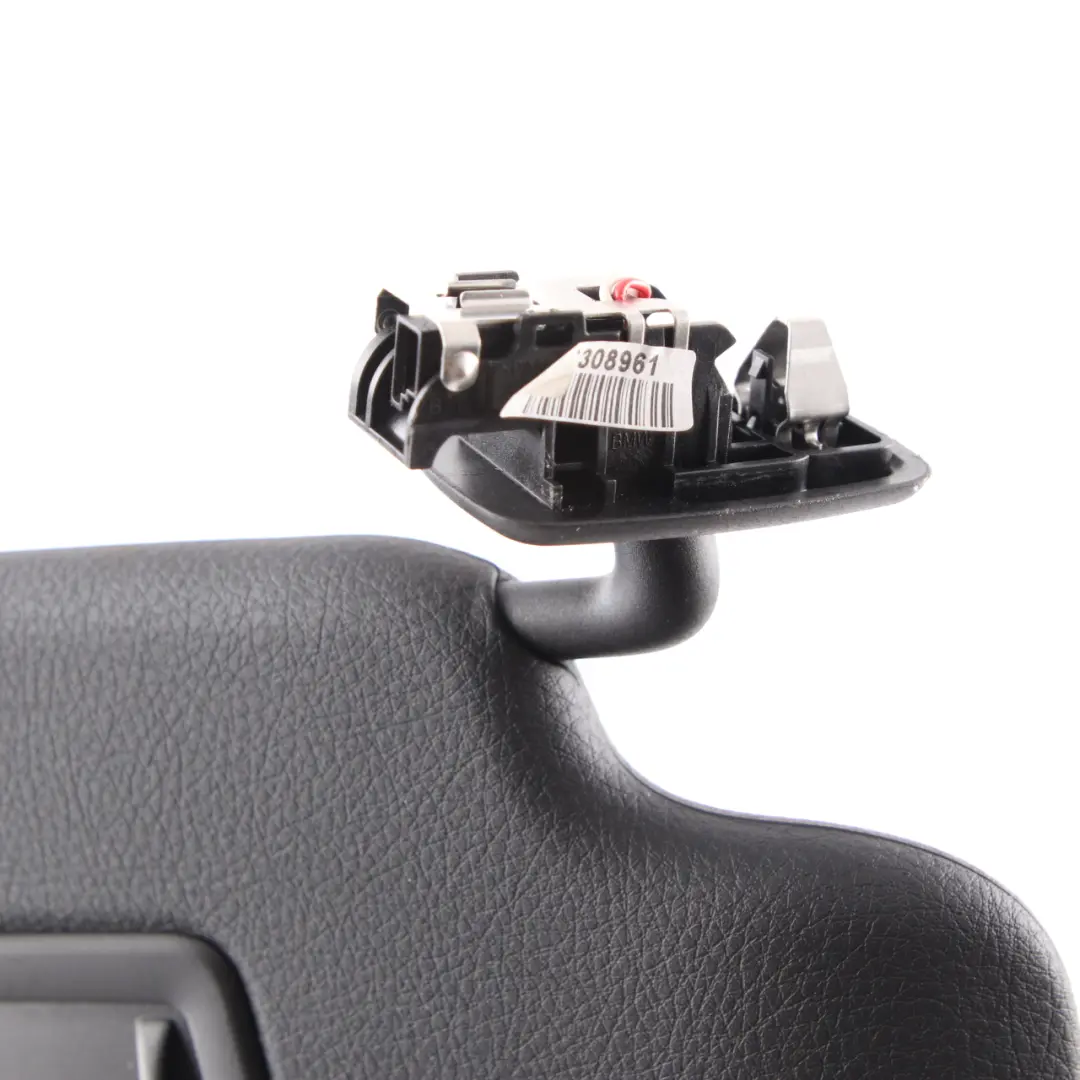 Sun Visor Mirror Right O/S Panel Trim Black Leather Sunvisor to BMW X1 F48 with Part number 7461722 BMW X1 F48 Sun Visor Mirror Right O/S Panel Trim Black Leather Sunvisor - SKU 7461722 - Part number 7461722