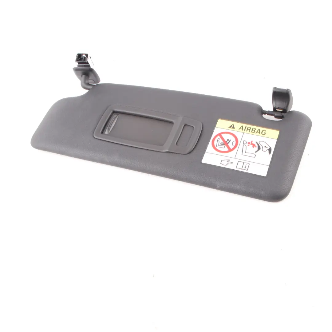 BMW X1 F48 Sun Visor Mirror Left N/S Panel Trim Black Leather Sunvisor - SKU 7461727 - Part number 7461727