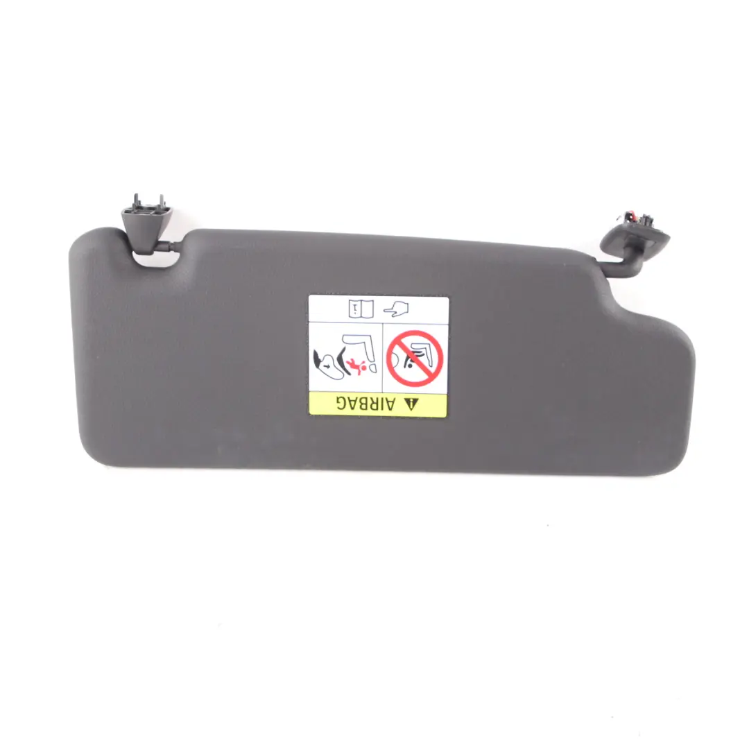 Sun Visor Mirror Left N/S Panel Trim Black Leather Sunvisor to BMW X1 F48 with Part number 7461727 BMW X1 F48 Sun Visor Mirror Left N/S Panel Trim Black Leather Sunvisor - SKU 7461727 - Part number 7461727