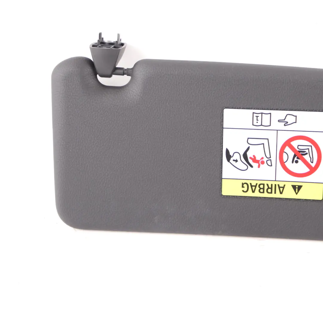 Sun Visor Mirror Left N/S Panel Trim Black Leather Sunvisor to BMW X1 F48 with Part number 7461727 BMW X1 F48 Sun Visor Mirror Left N/S Panel Trim Black Leather Sunvisor - SKU 7461727 - Part number 7461727