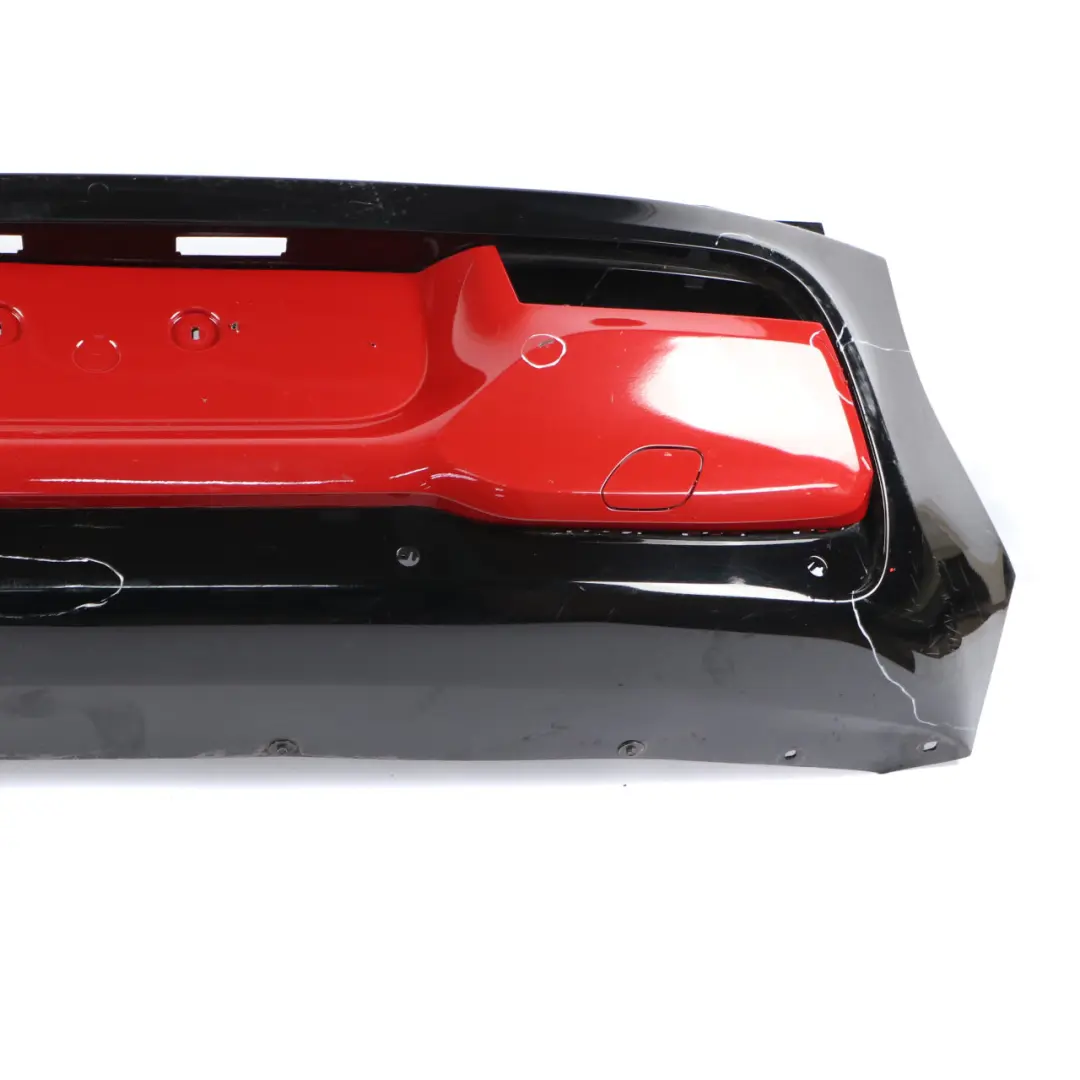 BMW i3 I01 LCI Rear Bumper Trim Panel Cover PDC Melbourne Red Metallic - A75 - SKU 7462330-MRT - Part number 7462330