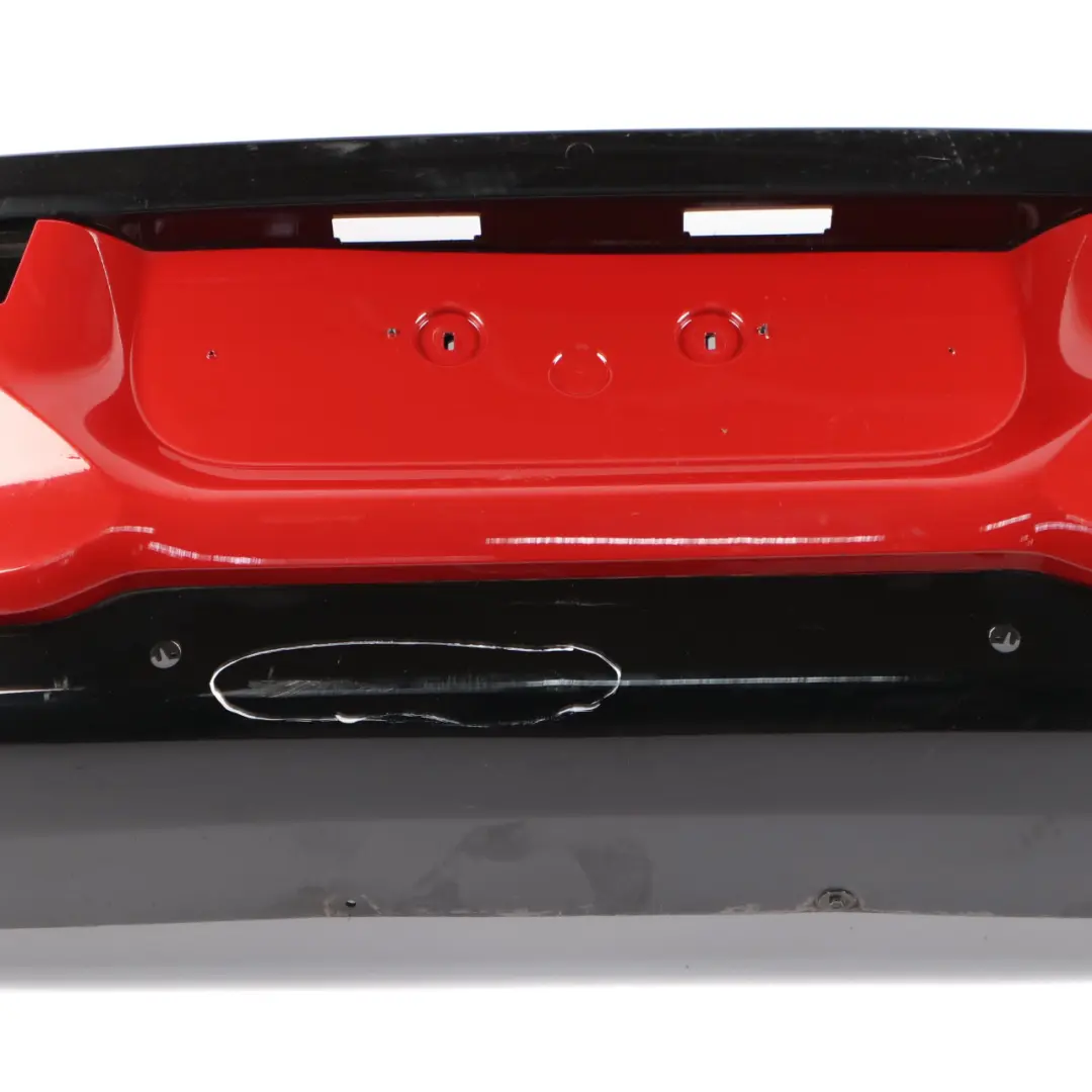 BMW i3 I01 LCI Rear Bumper Trim Panel Cover PDC Melbourne Red Metallic - A75 - SKU 7462330-MRT - Part number 7462330