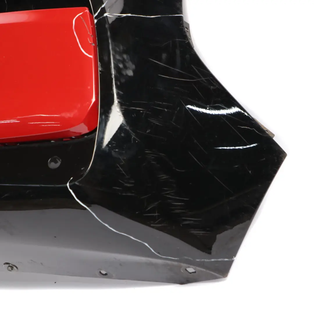 BMW i3 I01 LCI Rear Bumper Trim Panel Cover PDC Melbourne Red Metallic - A75 - SKU 7462330-MRT - Part number 7462330