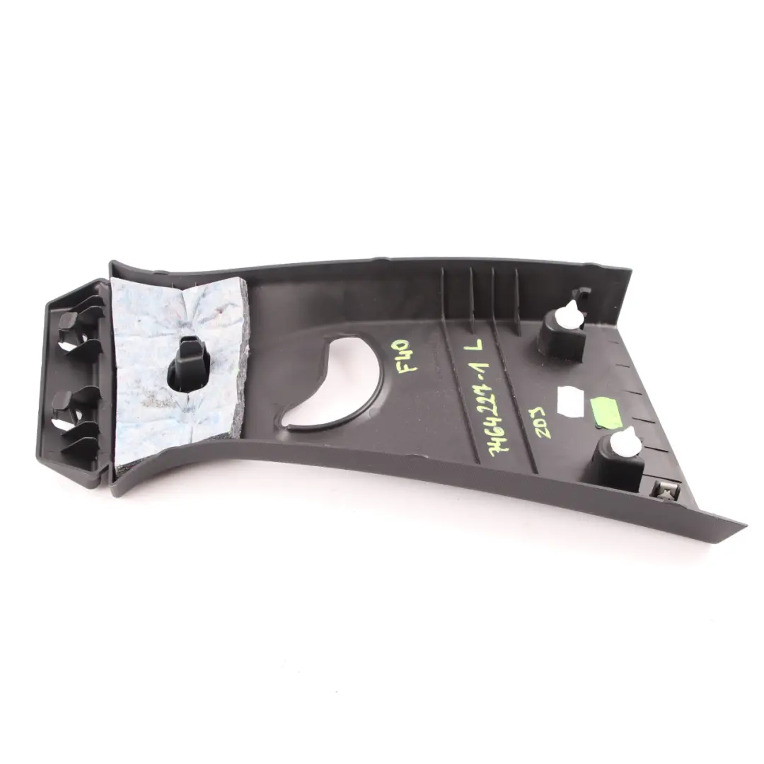BMW F40 Abdeckung B-Säule obere Säulenverkleidung links Schwarz 7444551 - SKU 7462471 - Teilenummer 7462471
