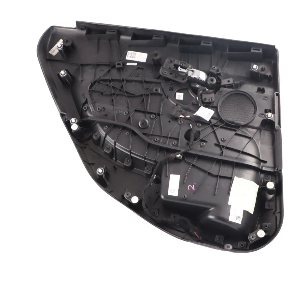 Door Card Rear Right O/S Trim Panel Carbon Black to Mini Clubman F54 with Part number 7463314 Mini Clubman F54 Door Card Rear Right O/S Trim Panel Carbon Black - SKU 7463314 - Part number 7463314