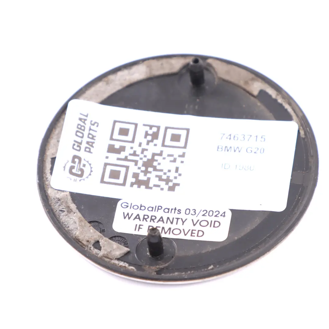 BMW G20 G30 G31 G32GT F90 M5 F39 Emblemat Przedniej Atrapy 74mm - SKU 7463715 - Numer Części 7463715