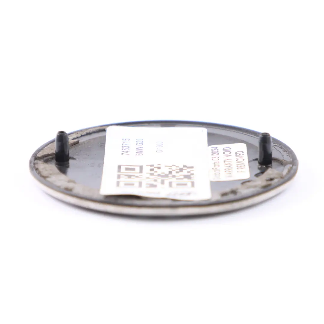 BMW G20 G30 G31 G32GT F90 M5 F39 Parrilla delantera Logo Emblema 74mm - SKU 7463715 - Número de pieza 7463715