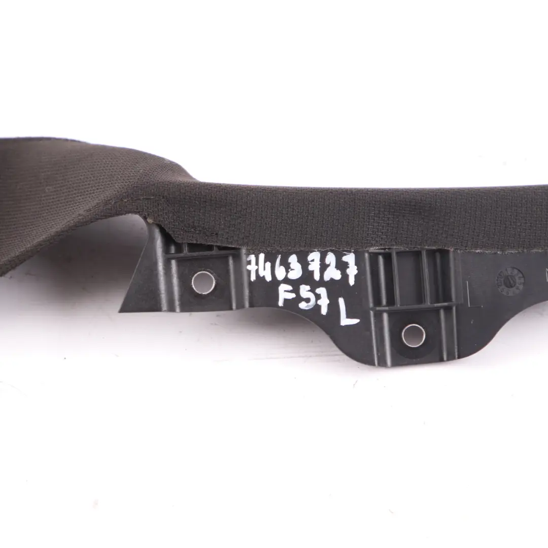 Inner Roofliner Rear Left N/S Folding Top Black to MINI Cooper F57 Cabrio with Part number 7463727 MINI Cooper F57 Cabrio Inner Roofliner Rear Left N/S Folding Top Black - SKU 7463727 - Part number 7463727