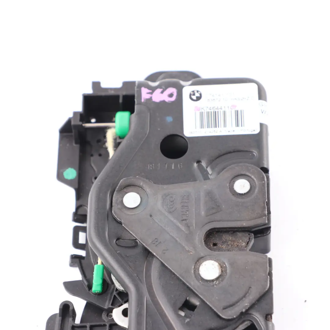 Pestillo Mecanismo Bloqueo Automático Tapa Maletero Trasero para BMW X2 F39 Mini F60 con número de pieza 7464411 BMW X2 F39 Mini F60 Pestillo Mecanismo Bloqueo Automático Tapa Maletero Trasero - SKU 7464411 - Número de pieza 7464411